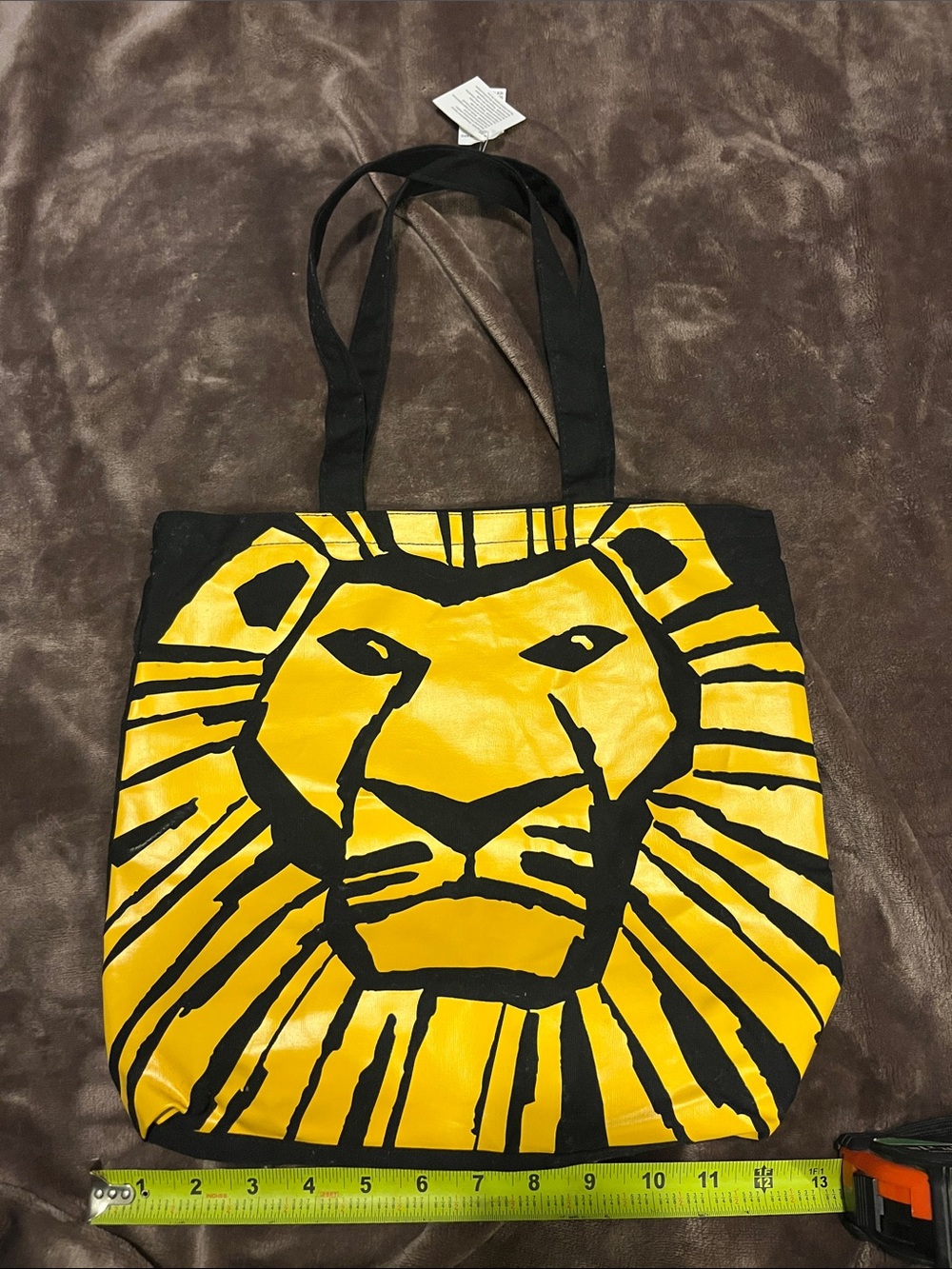 Lion King Broadway Canvas Tote Bag